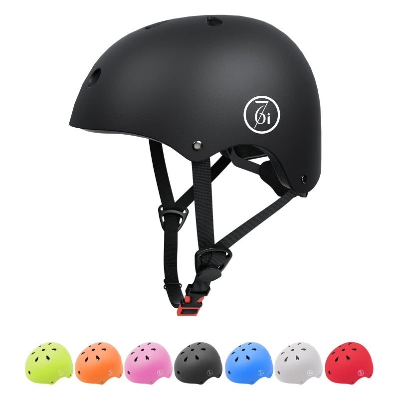 67i Bike Helmet for Adults & Kids 8-14 - Adjustable L (22.83â€-23.82â€) Lightweight Ventilated Cycling Helmets with 11 Vents (Red) - Image 1